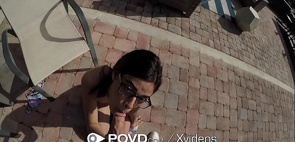  POVD Soaking wet water fight outdoor POUNDING